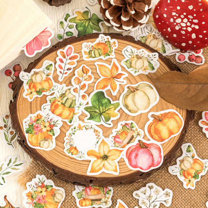 The Pumpkin Party Stickers 45pcs