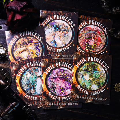 Punk Princess Sticker 5pcs