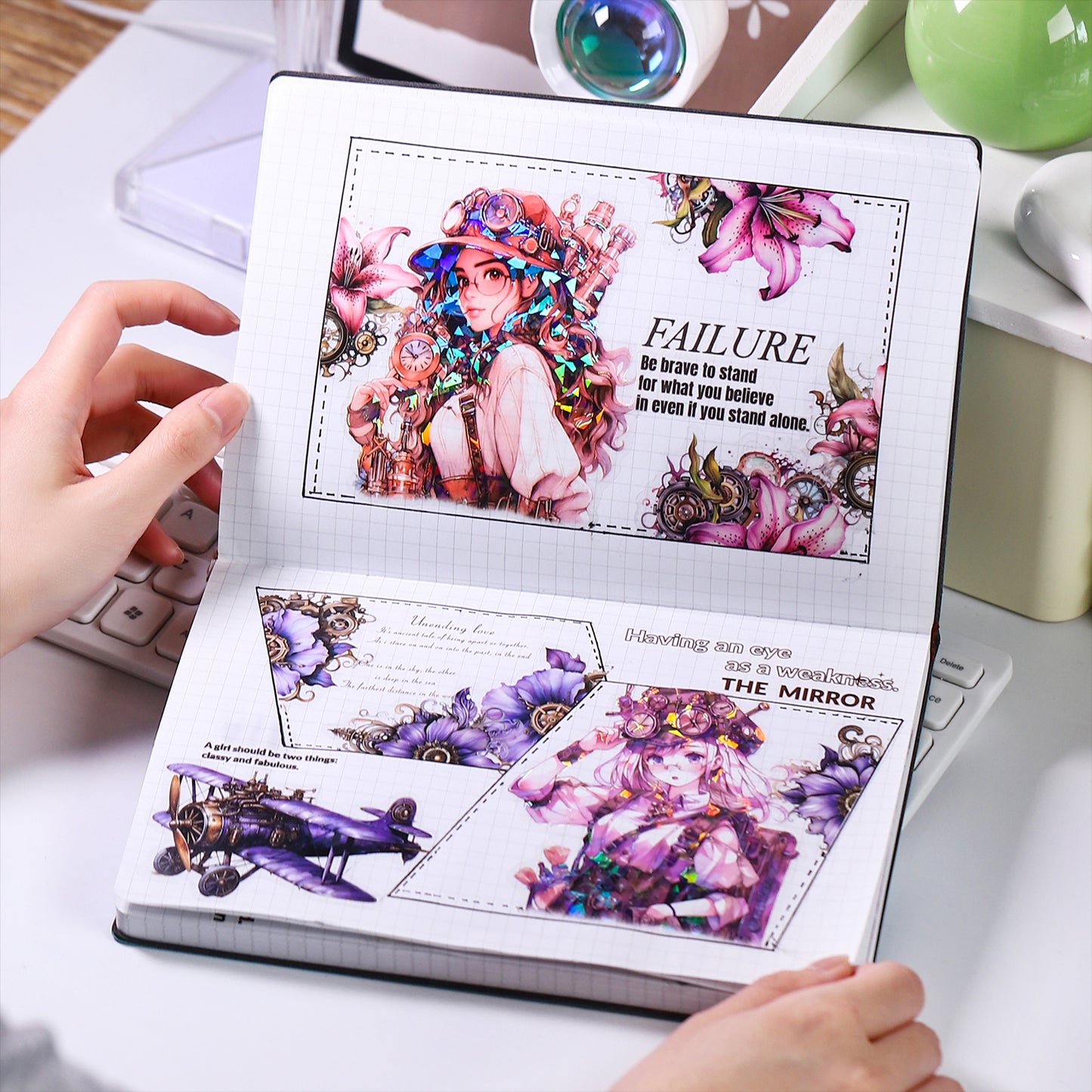 Punk Princess Sticker 5pcs