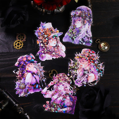 Punk Princess Sticker 5pcs