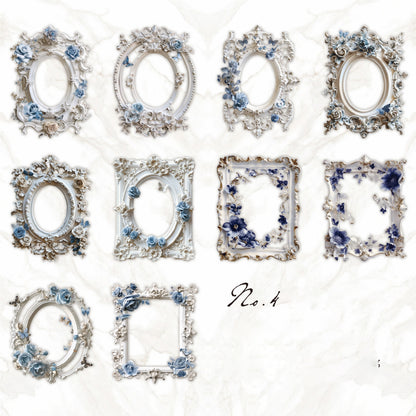 Pure White Poetry Sticker 10pcs