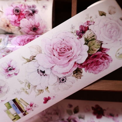 6cm*100cm Purple Mist Yarn Flower Tape