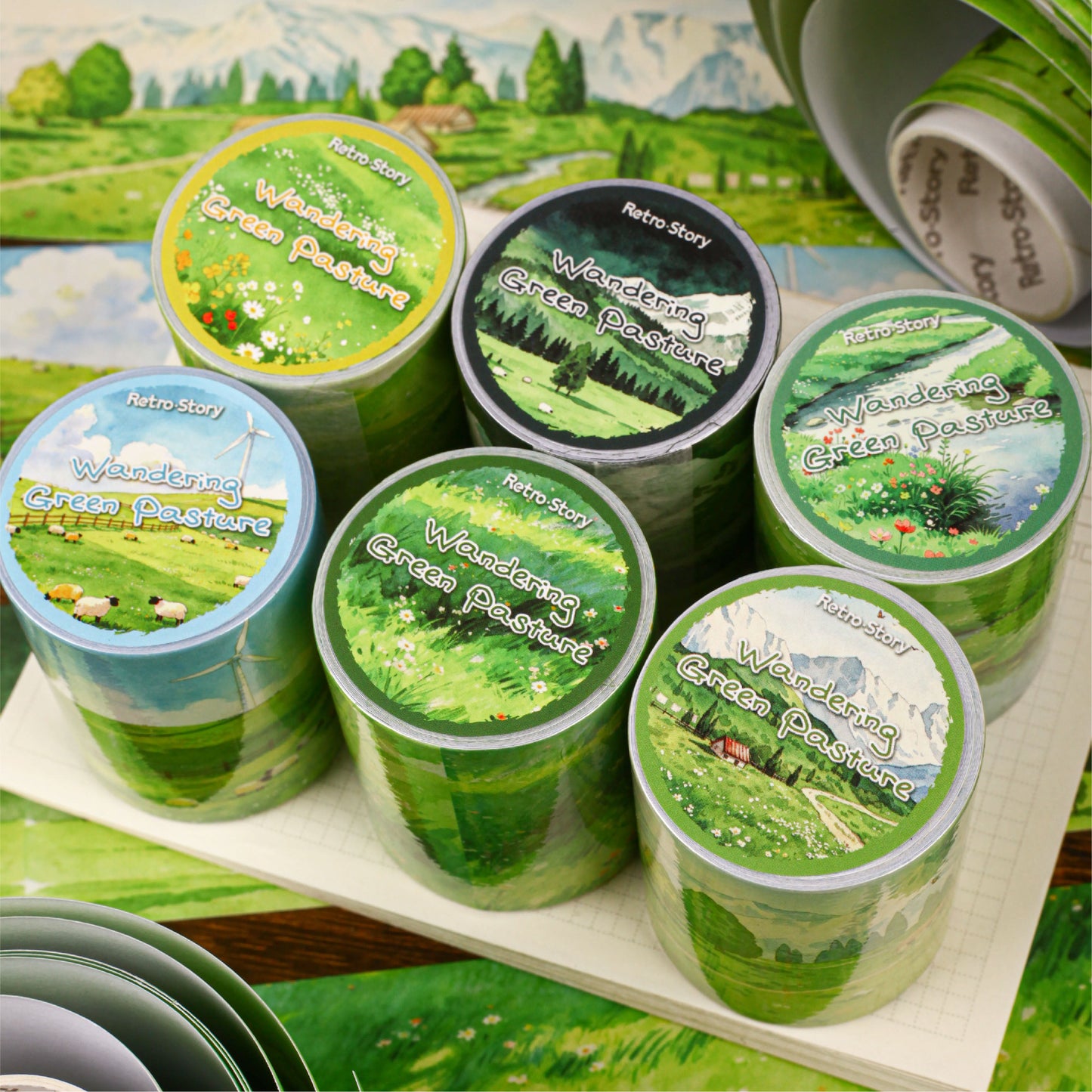 Qingye Leisure Walk All Tape