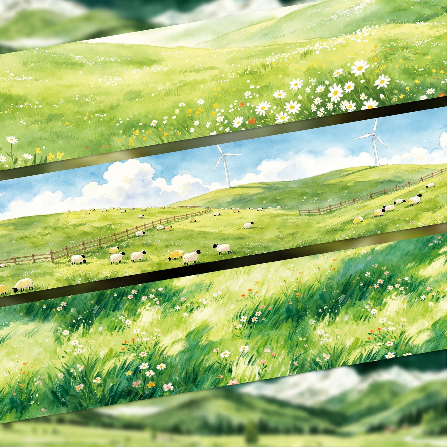 Qingye Leisure Walk All Tape
