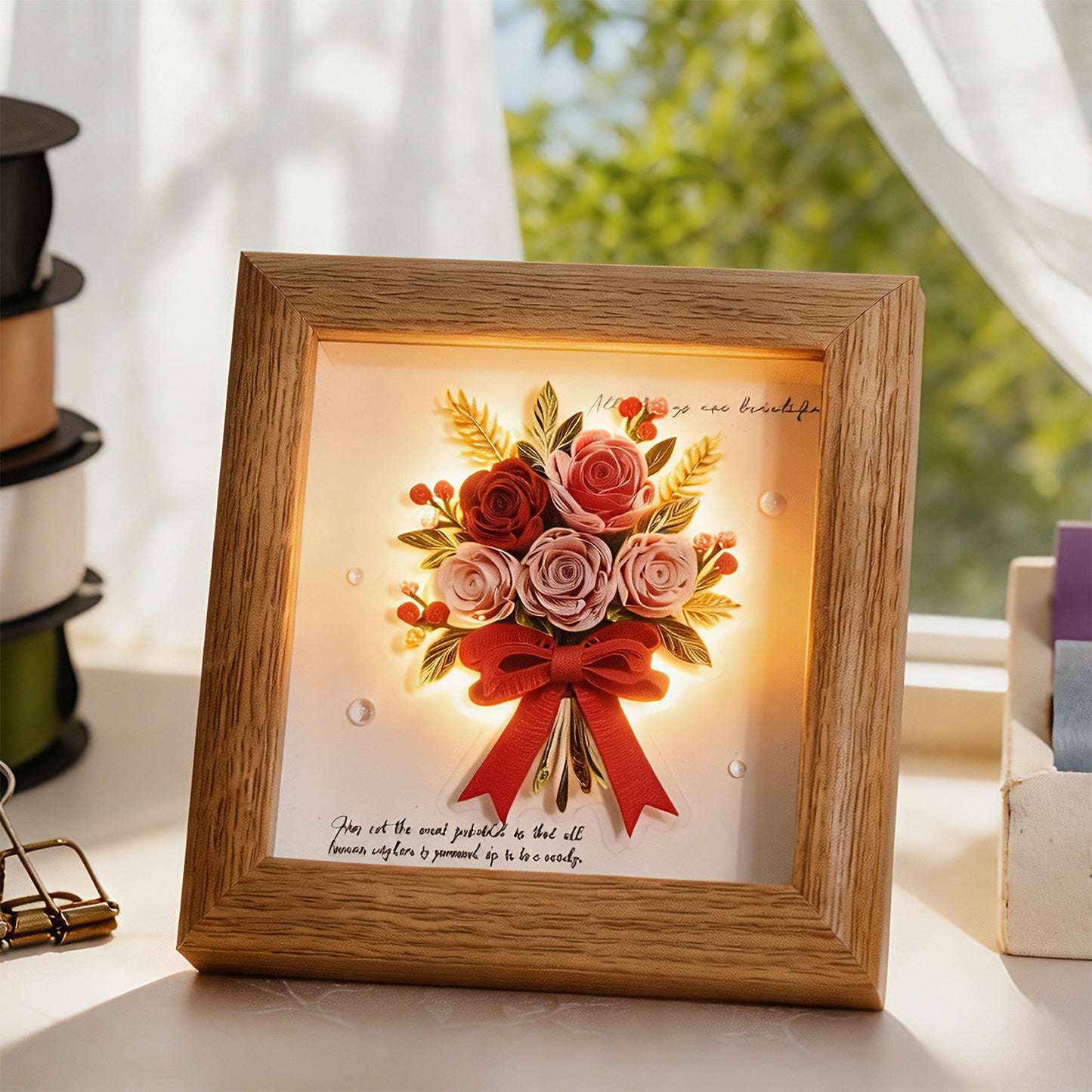 Quilling Art Sticker 10pcs