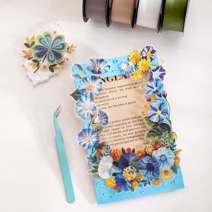 Quilling Art Sticker 10pcs