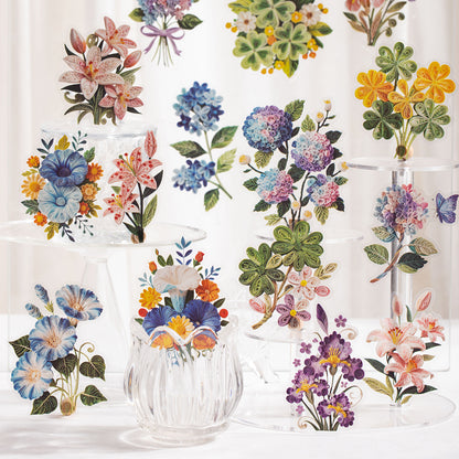 Quilling Art Sticker 10pcs