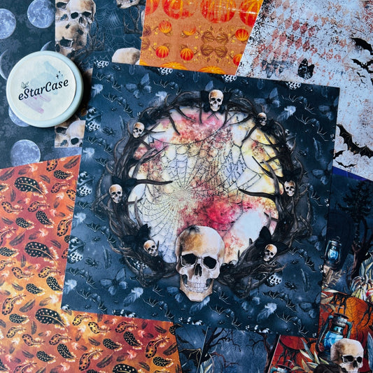 24pcs Halloween Theme Paper R2313