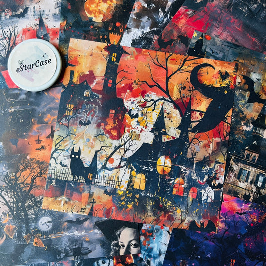 24pcs Halloween Theme Paper R2457