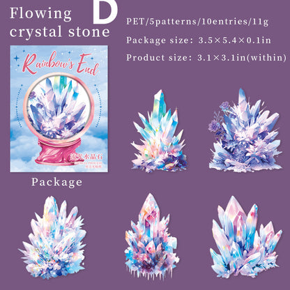 Rainbow's End Sticker 10pcs