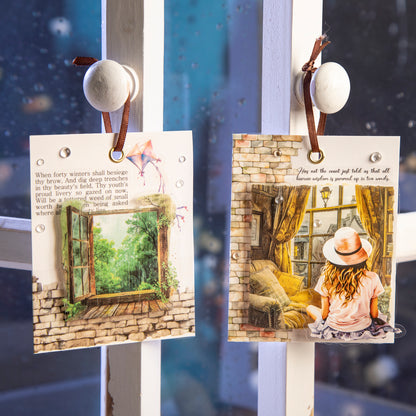 Raing Window Sticker 10pcs