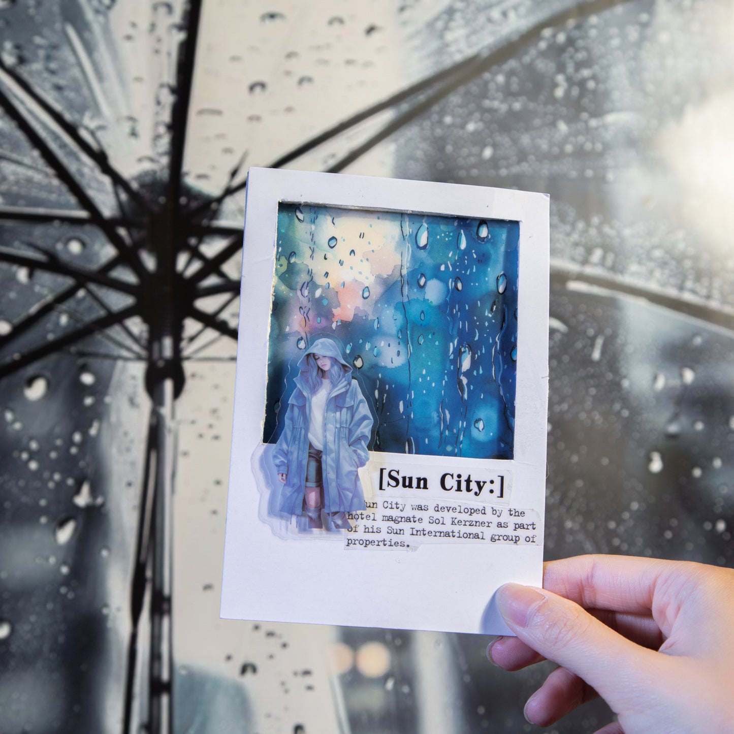 Rainy Day Sticker 10pcs