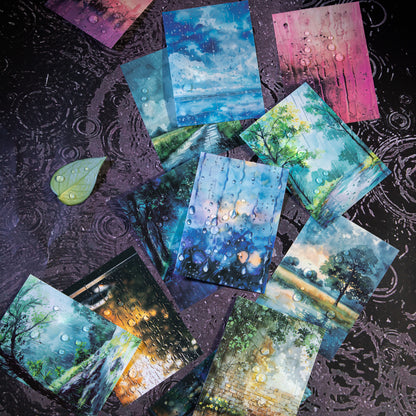 Rainy Day Sticker 10pcs