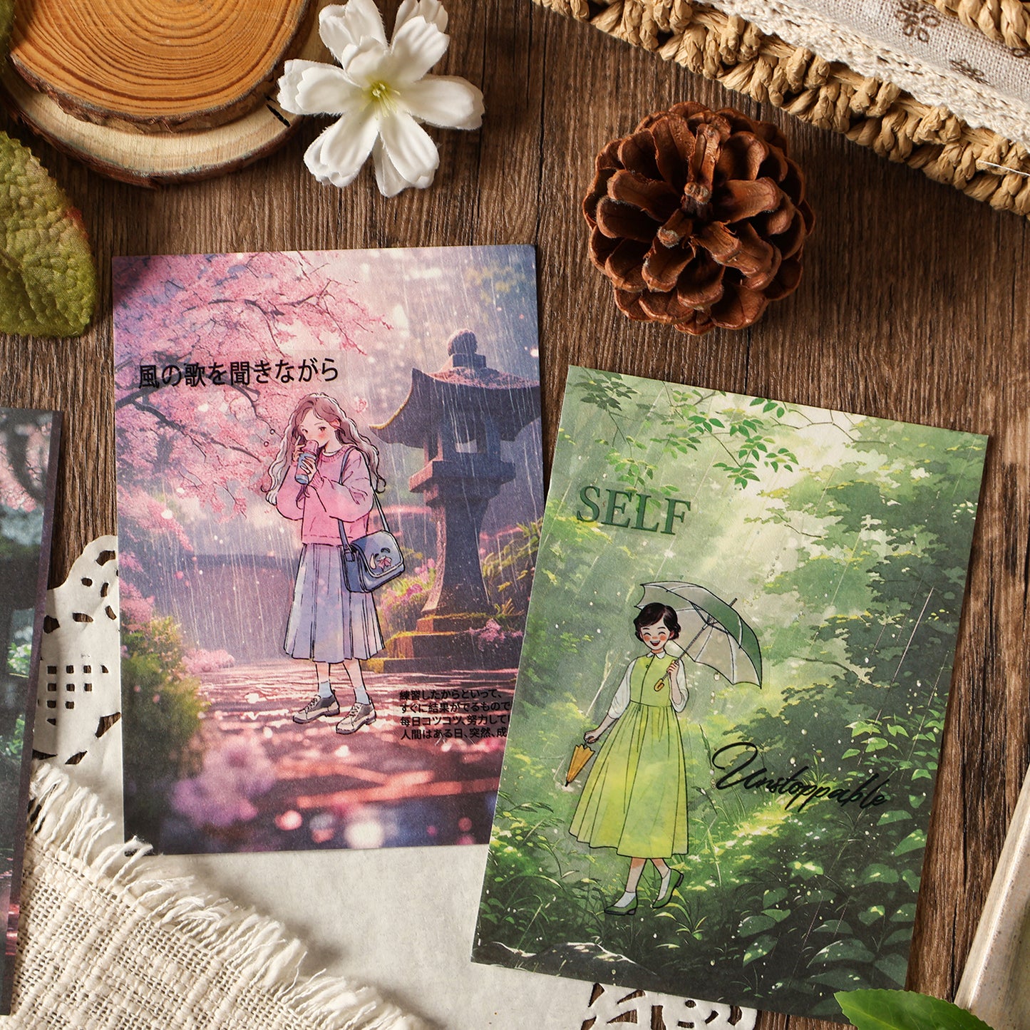 Rainy Season Museum Sticker 30pcs