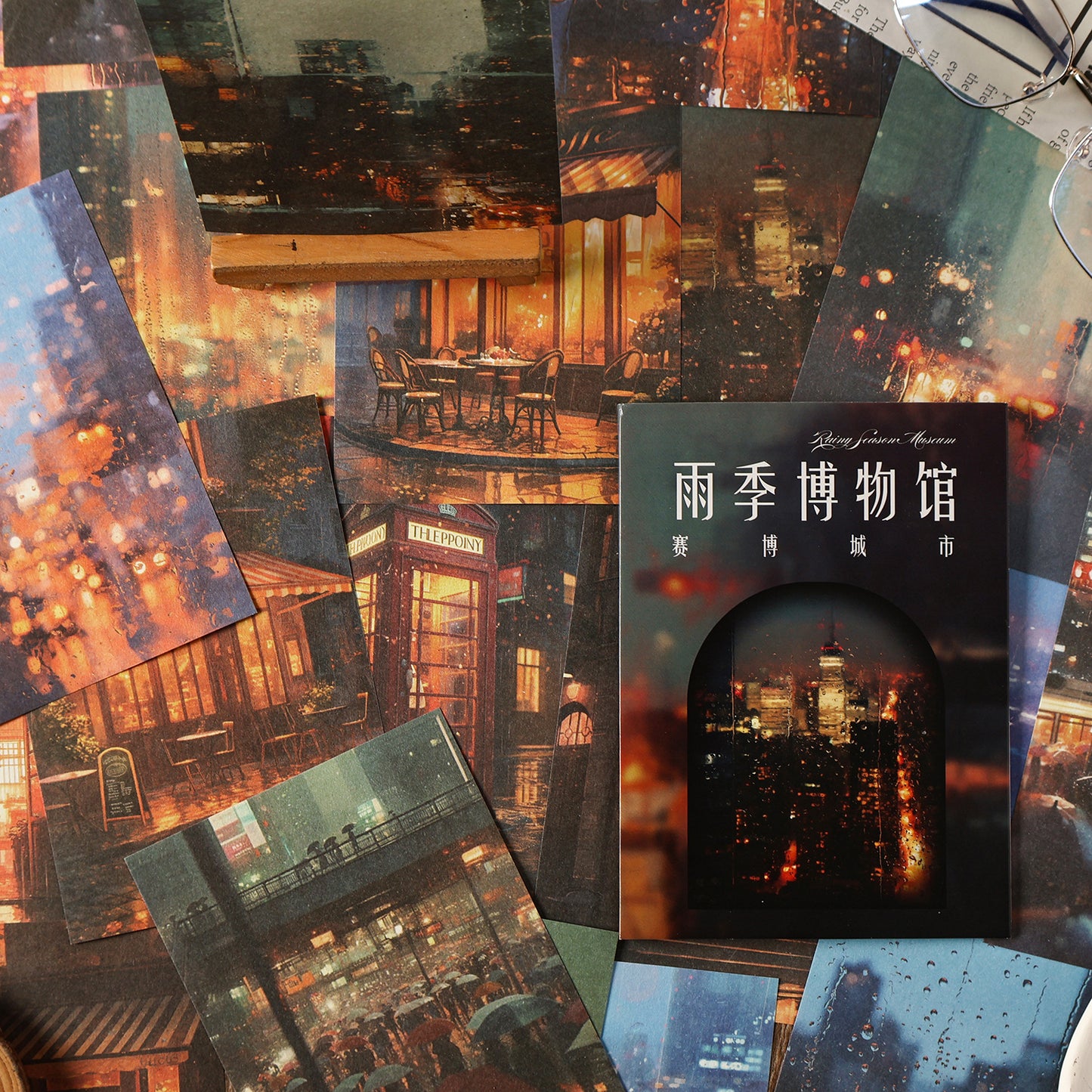 Rainy Season Museum Sticker 30pcs