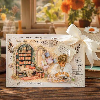 Reading Corner By The Window Sticker 10pcs