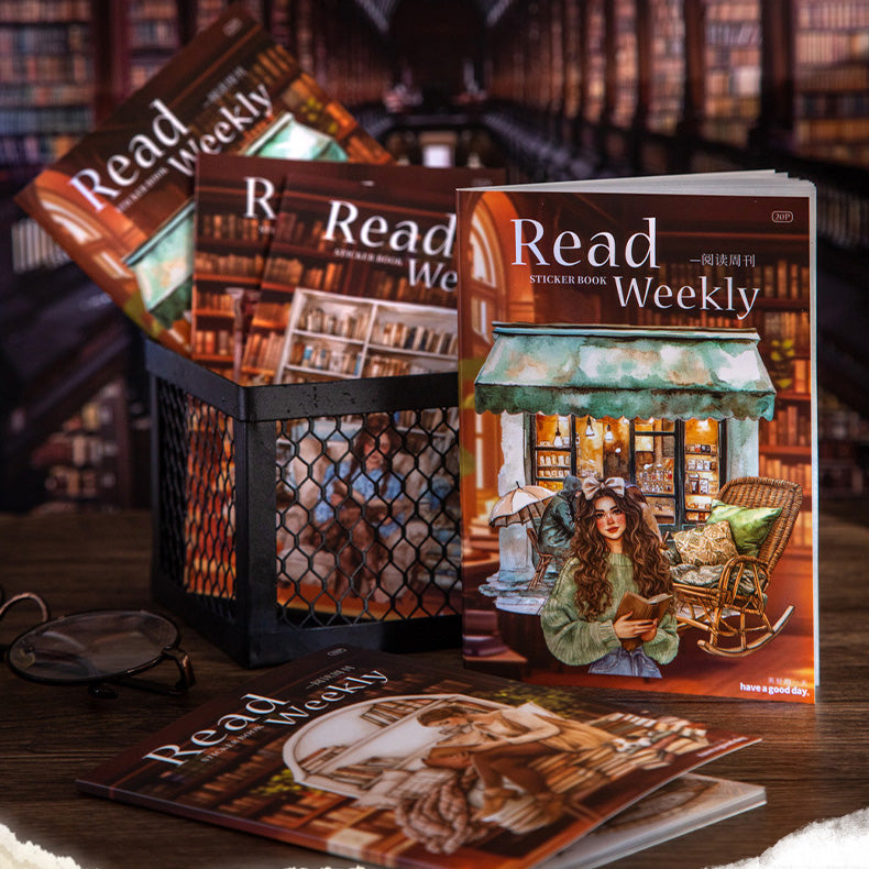 Reading Weekly Sticker Book 20pcs
