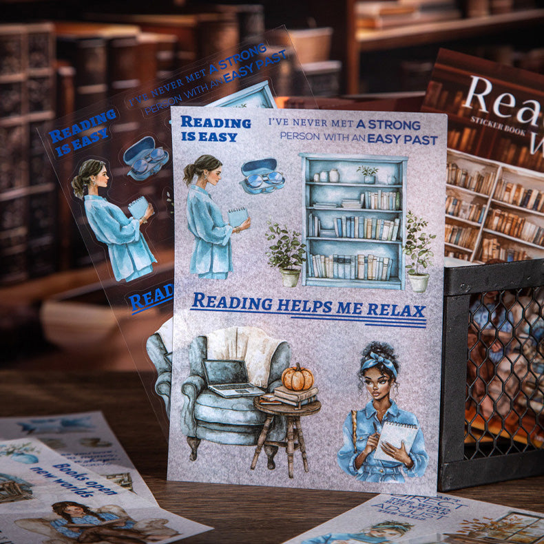 Reading Weekly Sticker Book 20pcs