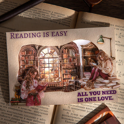 Reading Weekly Sticker Book 20pcs