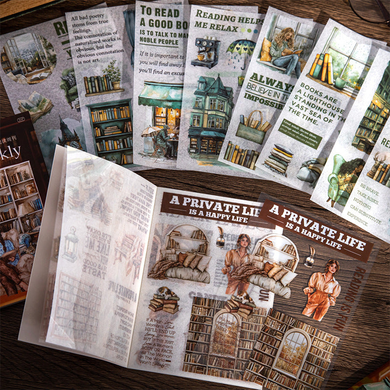 Reading Weekly Sticker Book 20pcs