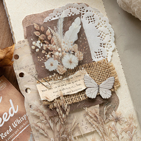 Reed Catkins Sticker 10pcs