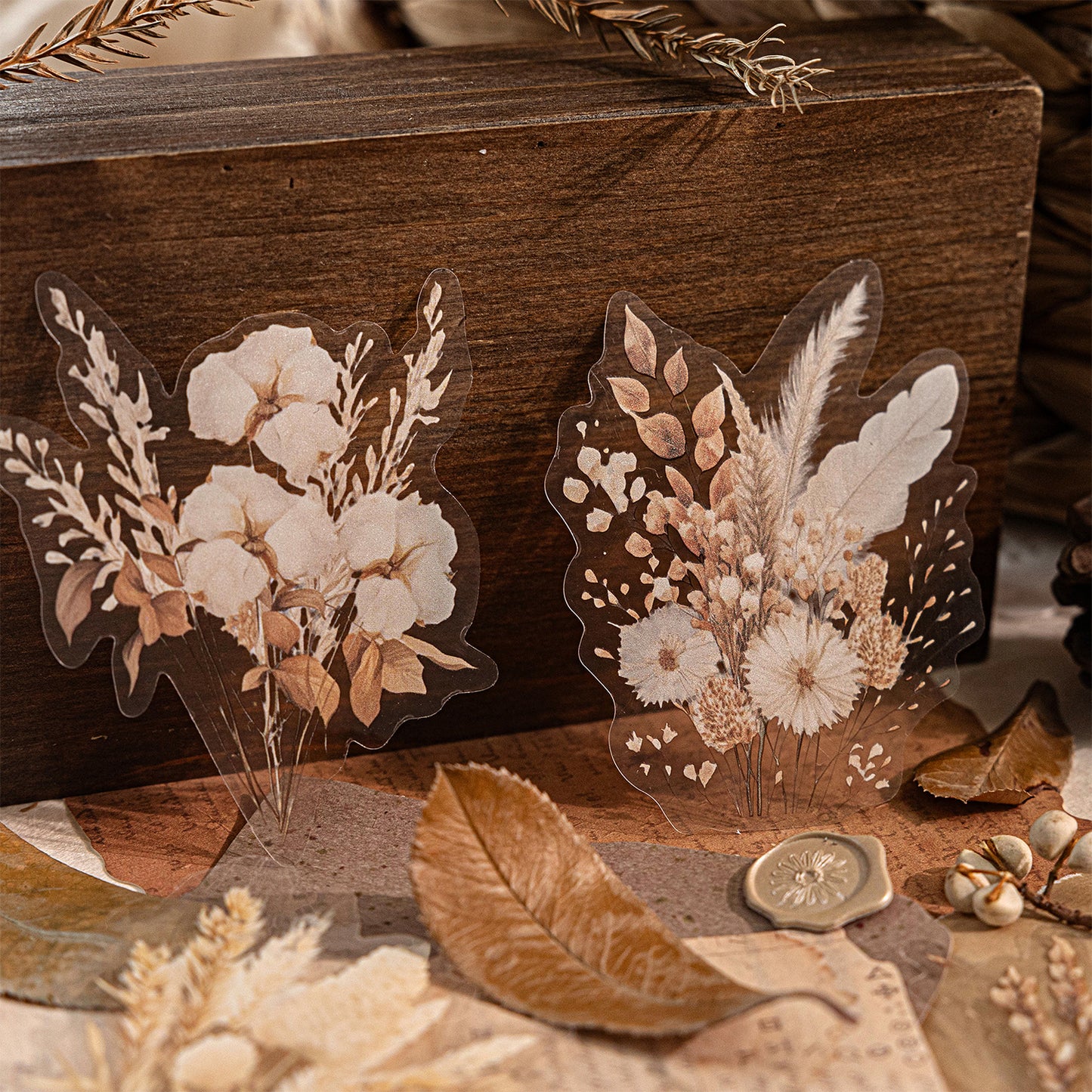 Reed Catkins Sticker 10pcs