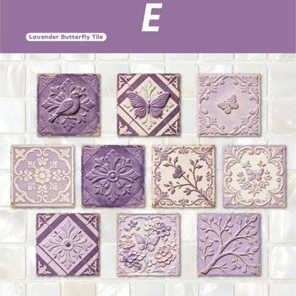 Relief Tile Sticker 10pcs