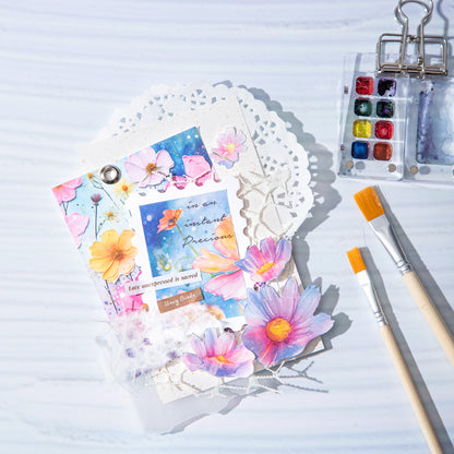 Rendering and Painting Flowers Paper 30pcs