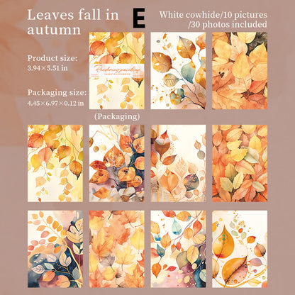 Rendering and Painting Flowers Paper 30pcs