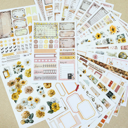 Retro Diary Sticker Book