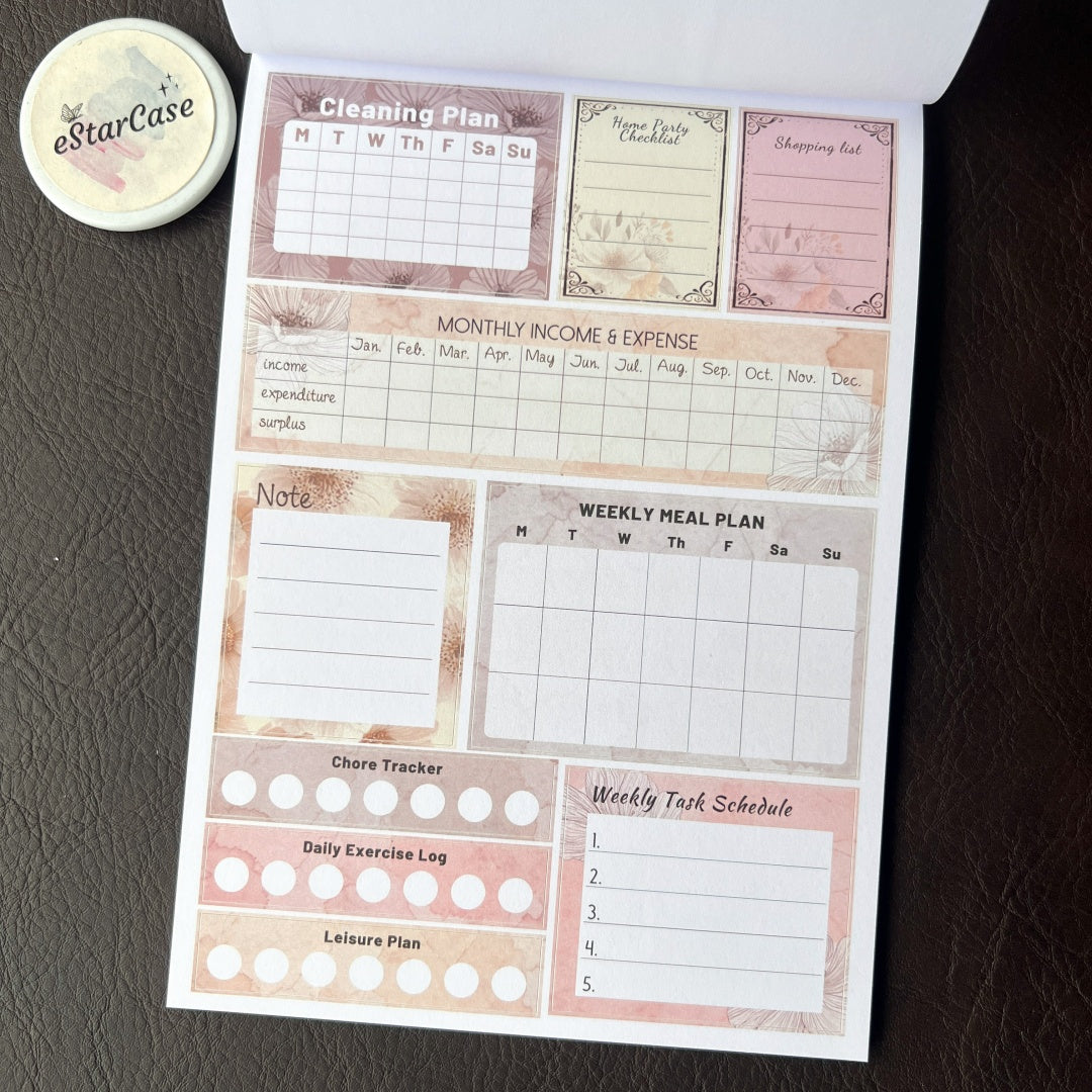 Retro Diary Sticker Book