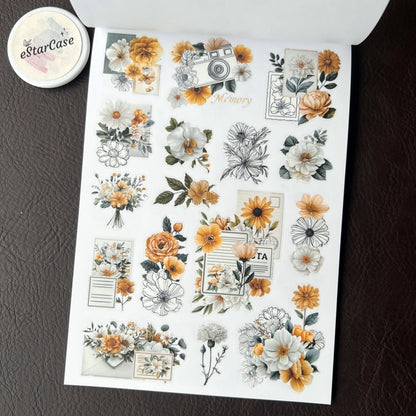 Retro Diary Sticker Book