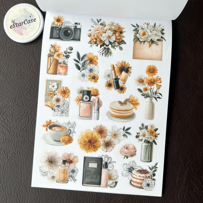 Retro Diary Sticker Book