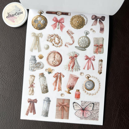 Retro Diary Sticker Book