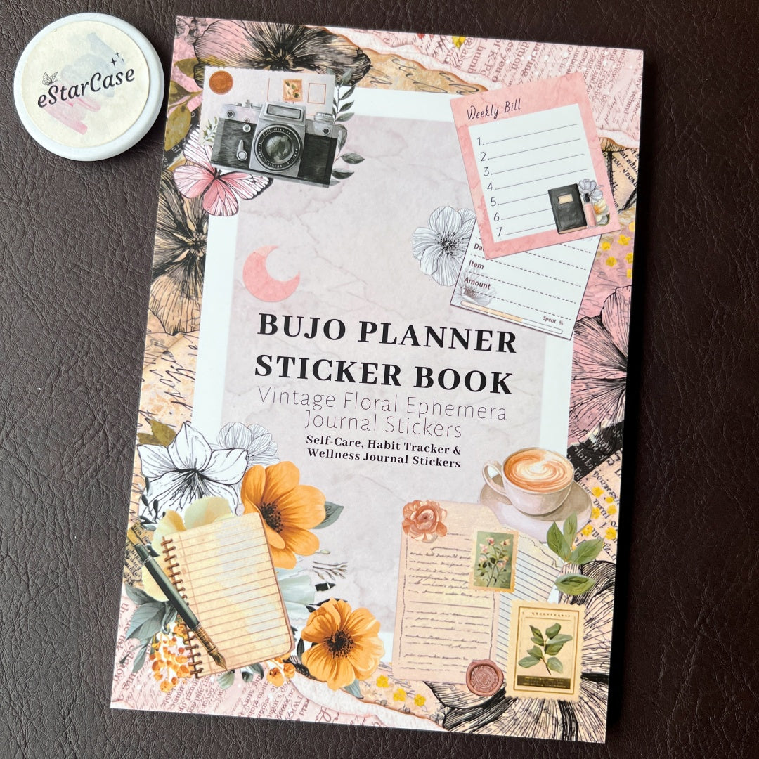 Retro Diary Sticker Book