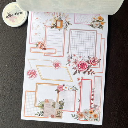Retro Diary Sticker Book