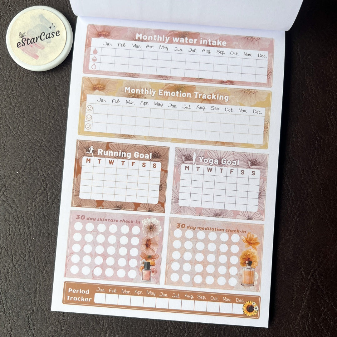 Retro Diary Sticker Book