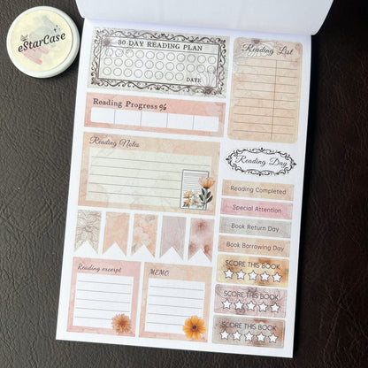 Retro Diary Sticker Book
