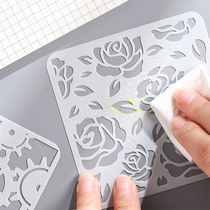 Reusable Painting Stencils 6pcs