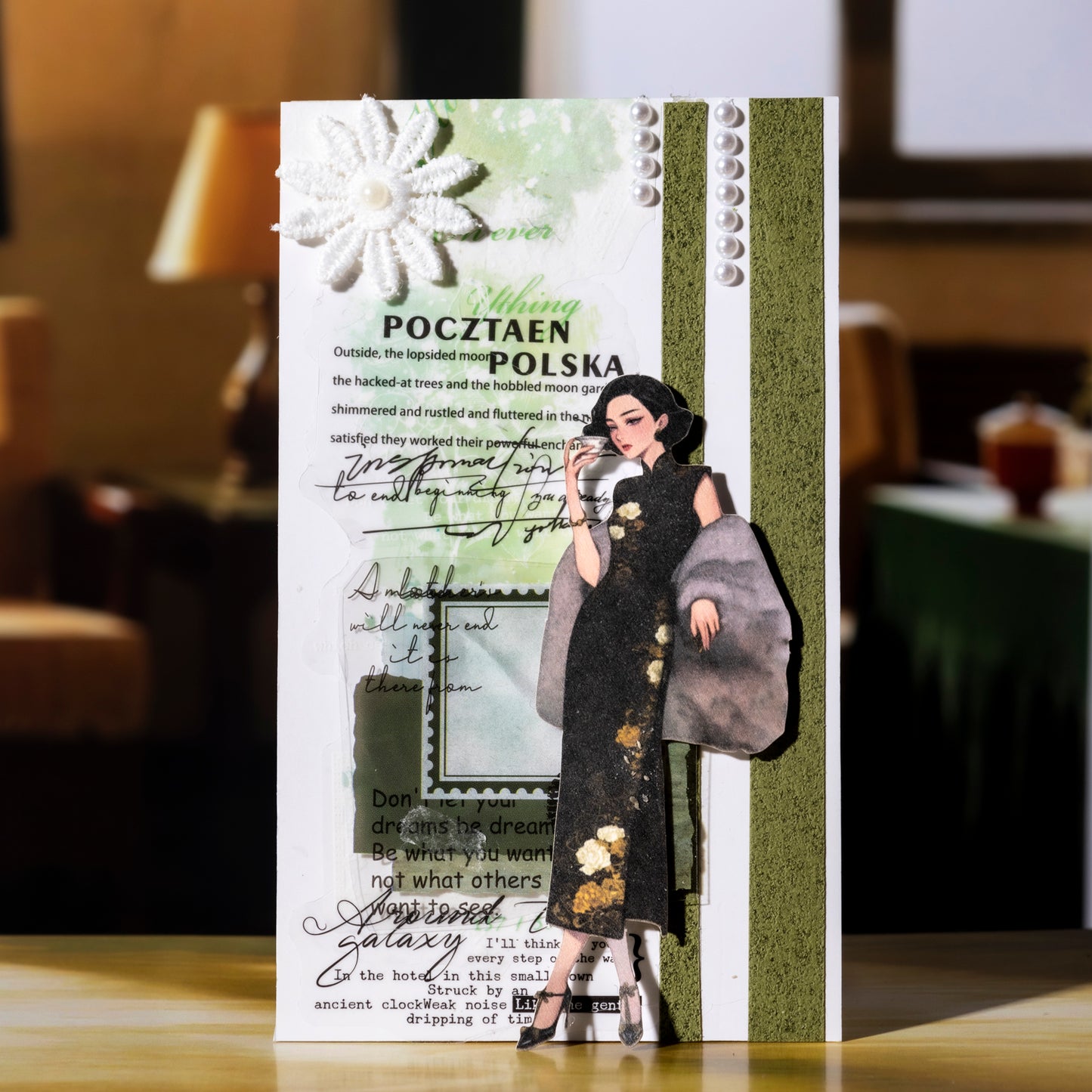 Rhyme Of Flag Lady Sticker 20pcs