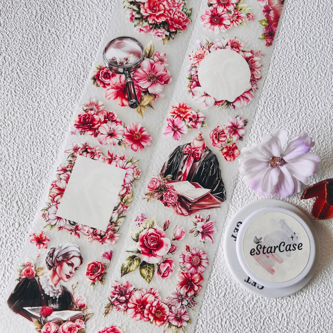 5.5cm*2m Righteousness Blooms Tape