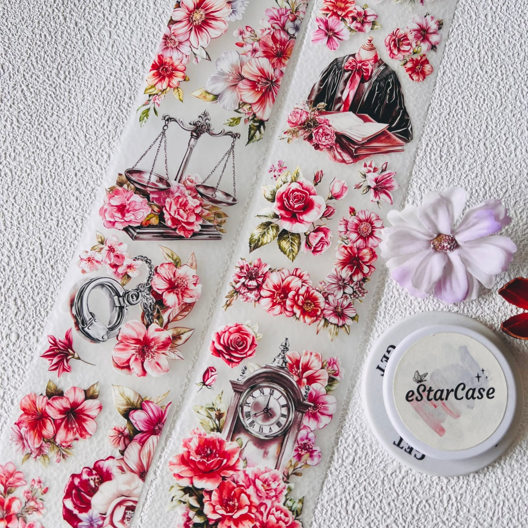 5.5cm*2m Righteousness Blooms Tape