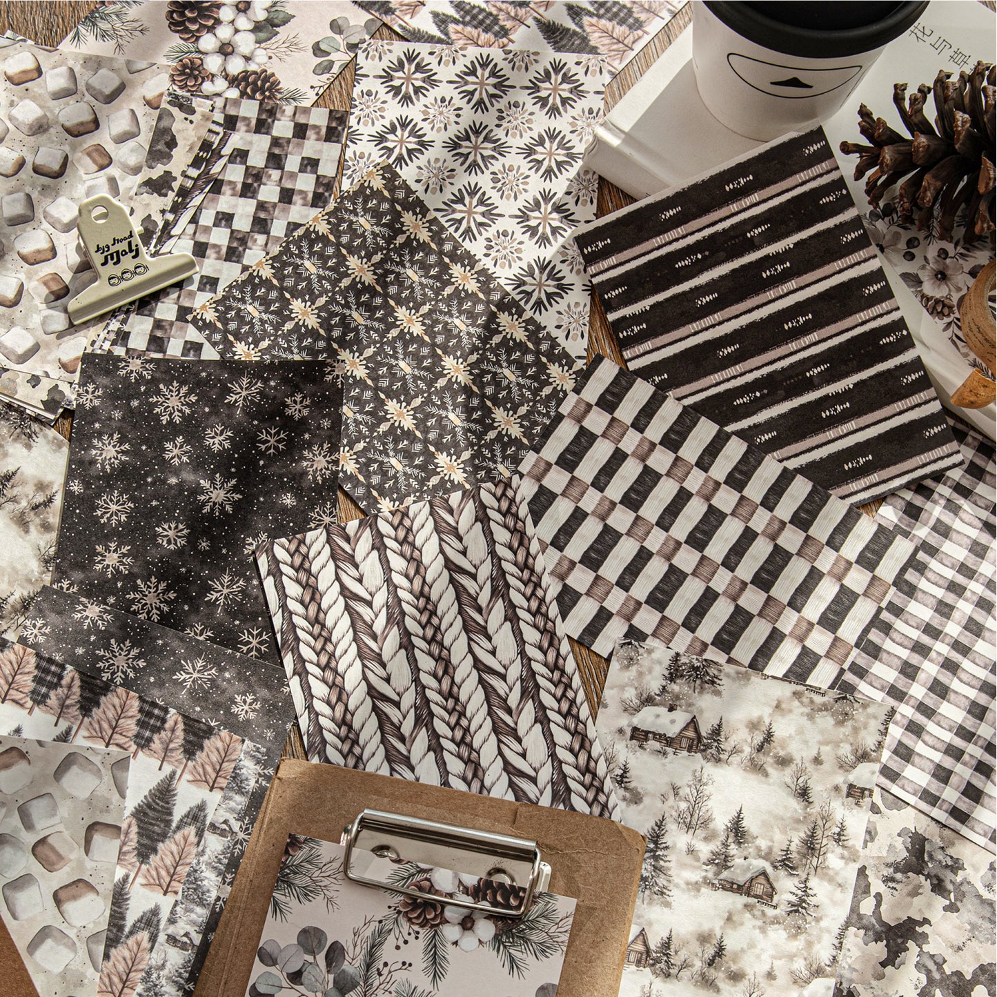 Roaming Autumn Winter Paper 30pcs