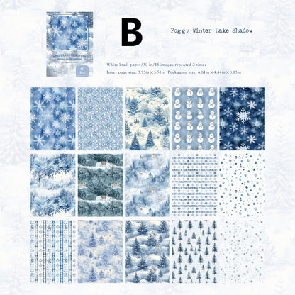 Roaming Autumn Winter Paper 30pcs