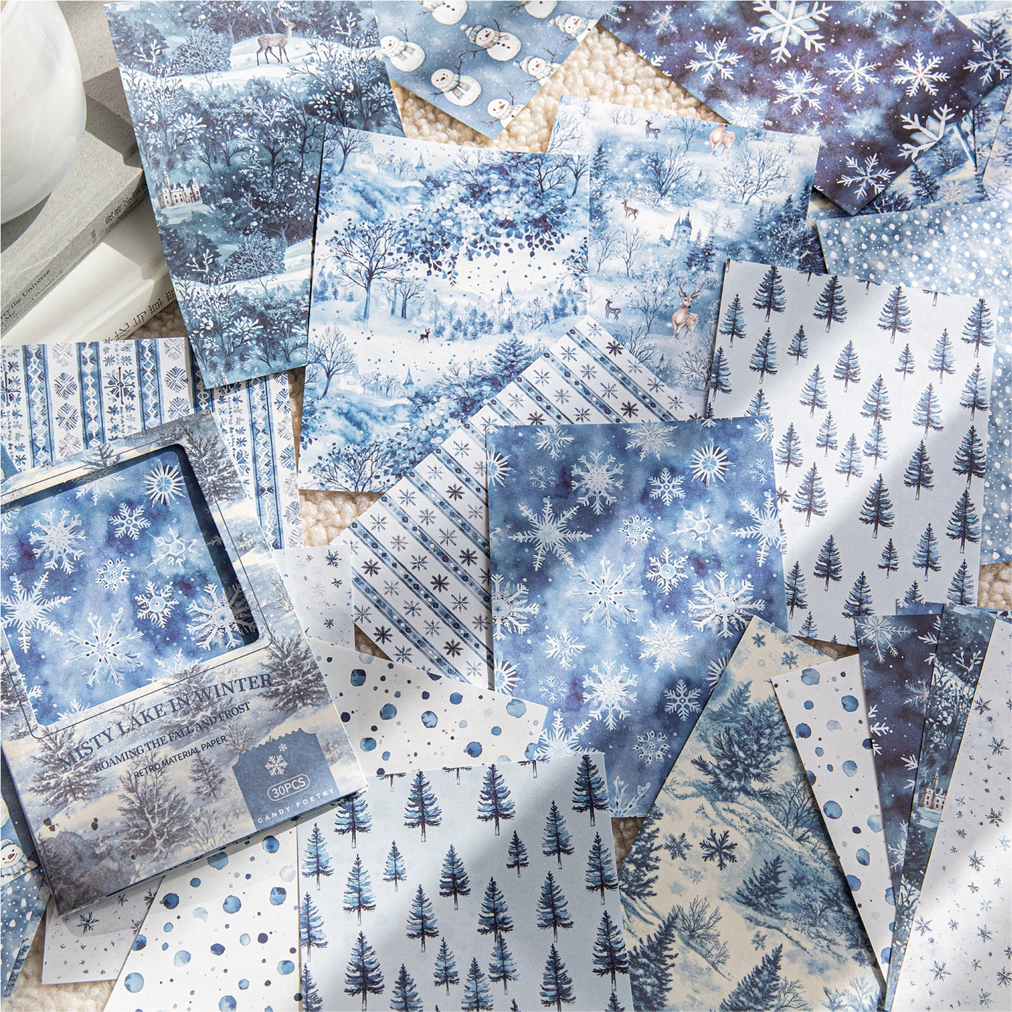 Roaming Autumn Winter Paper 30pcs