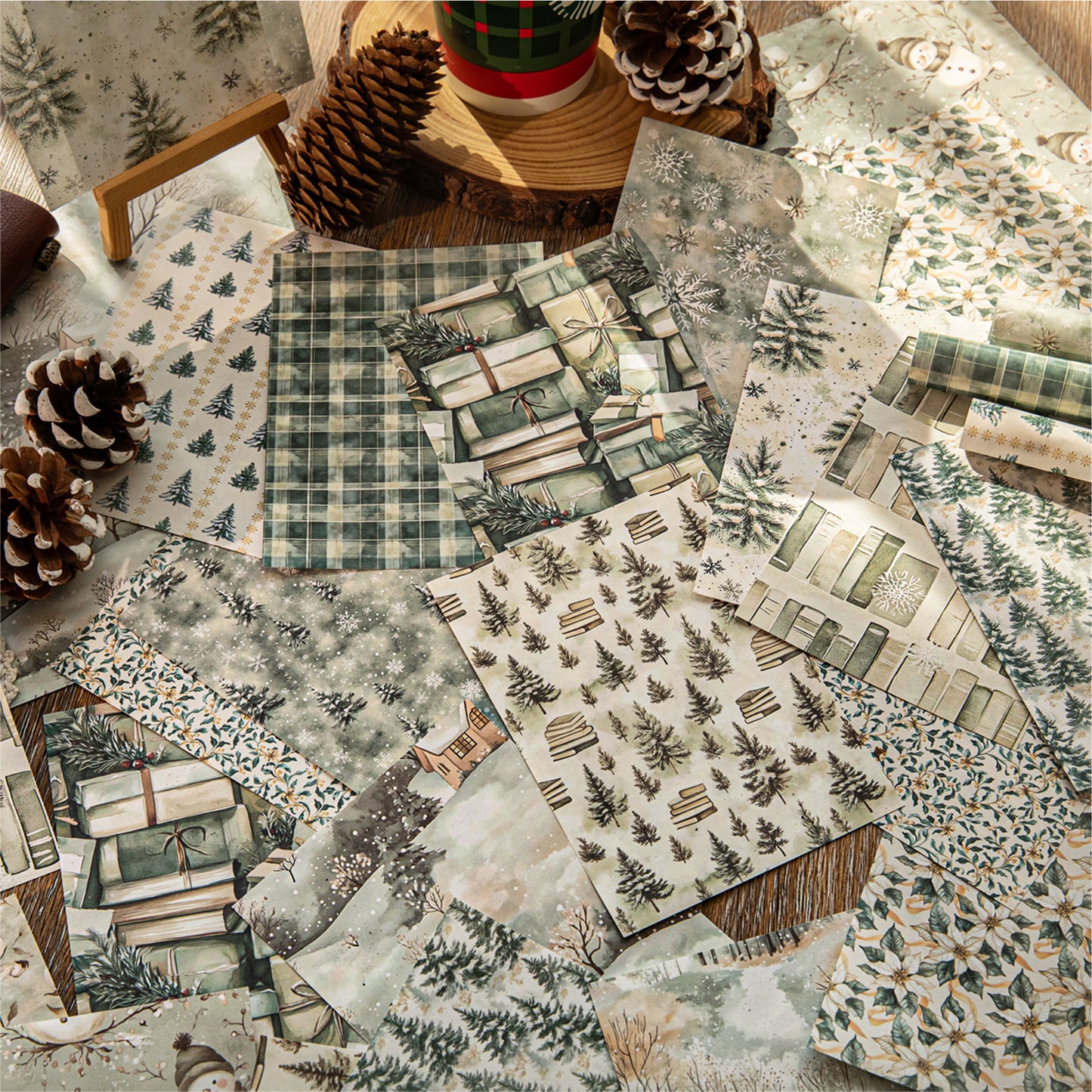 Roaming Autumn Winter Paper 30pcs