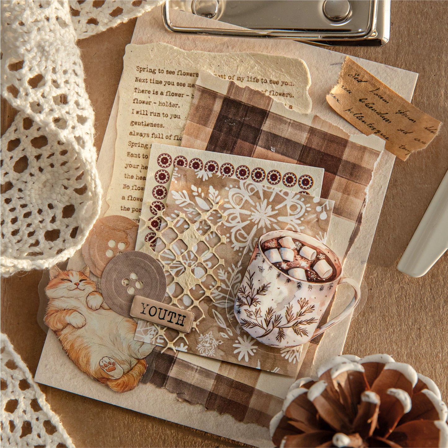 Roaming Autumn Winter Paper 30pcs