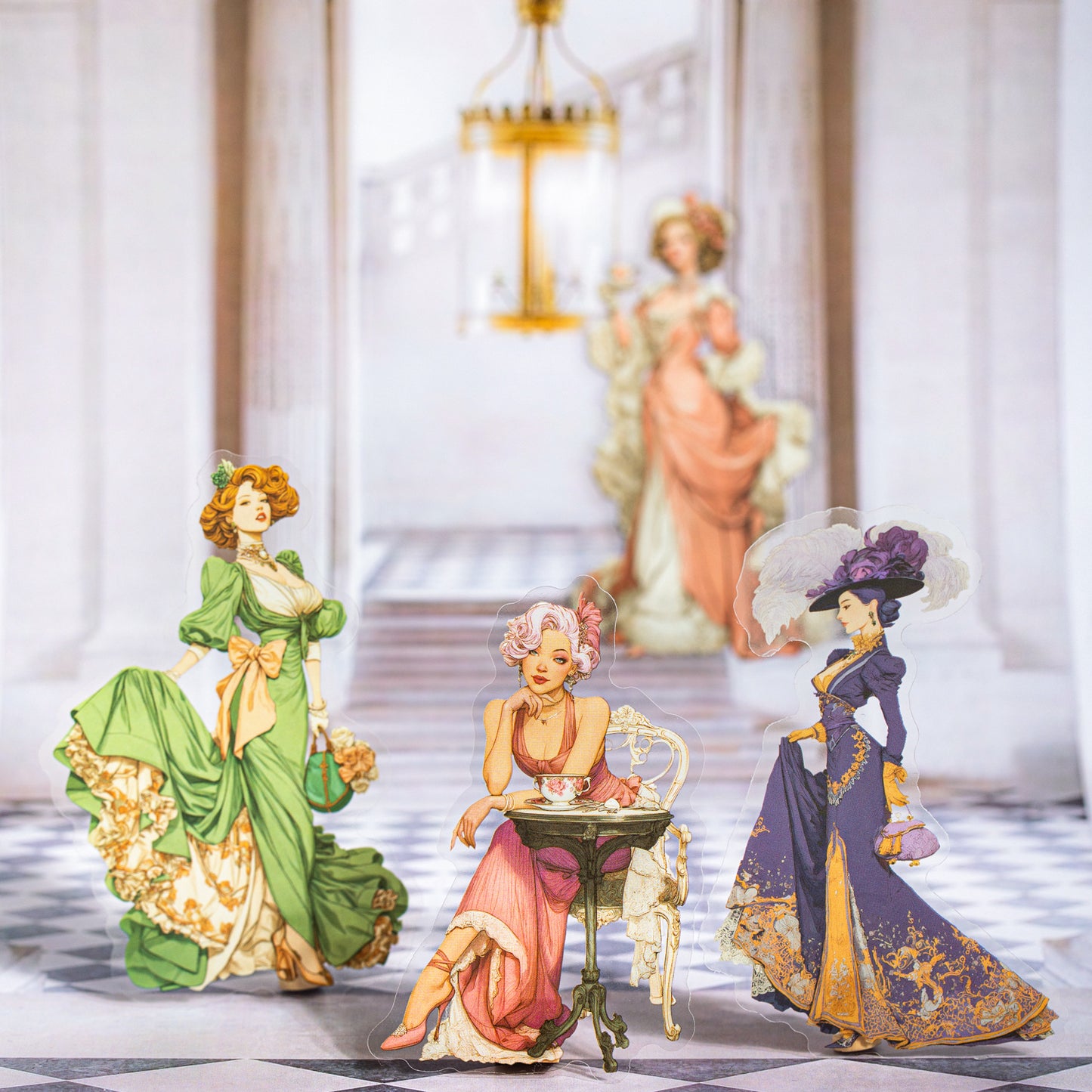 Rococo Banquet Sticker 20pcs