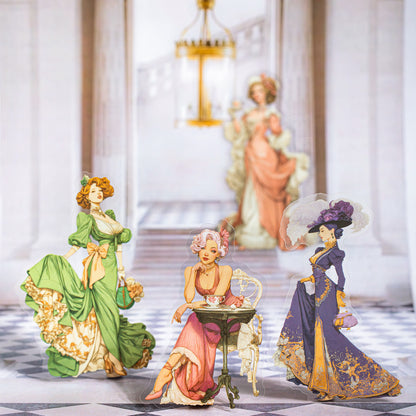 Rococo Banquet Sticker 20pcs