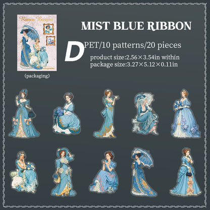 Rococo Banquet Sticker 20pcs